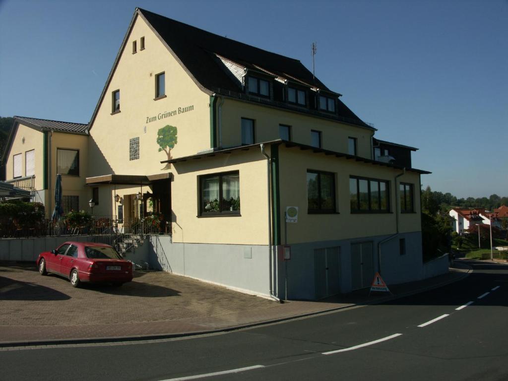 Restaurant Gruner Baum Leidersbach Экстерьер фото